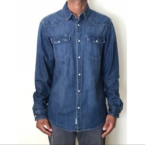 H&M denim shirt